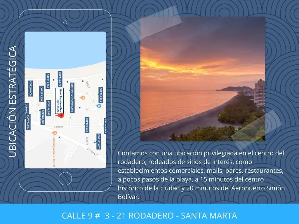 Hotel Rodadero Real Σάντα Μάρτα 3*,